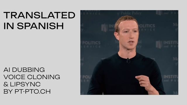 AI video dubbing demo | Translated Speech of Mark Zuckerberg смотреть онлайн