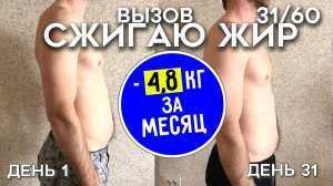 Избавляюсь от лишнего веса. Вызов на похудение. Отчёт. День 31 из 60