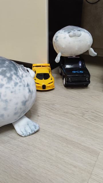 Автотюлень Артикул на ВБ: 265571463 #мягкиеигрушки #игрушки #тюлень #юмор #прикол #мем