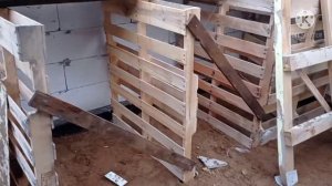 ДОМ 6*8 СВОИМИ РУКАМИ. КАК СДЕЛАТЬ ПОДМОСТЬЯ ИЗ ПОДГОТОВКИ.