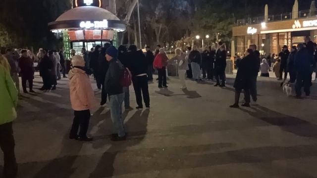 Вечерняя Анапа. Летняя эстрада. Ракушка. 23 марта 2025