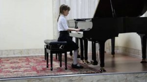Бах 2-х голосная инвенция ля минор