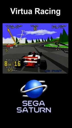 Sega Saturn Game Virtua Racing