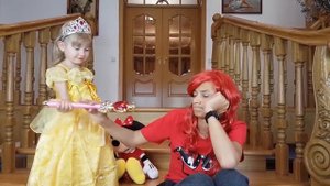 Alena becomes big and small Alena and Pasha kids pretend play compilation by Chiko TV HD Vlad IRL