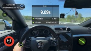 Octavia RS Stage3 0-100 передний привод