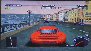 Тест игры NFS (PS1) на приставке M10