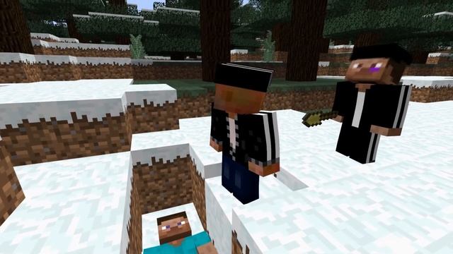 НЮХАЙ БЕБРУ майнкрафт пародия 