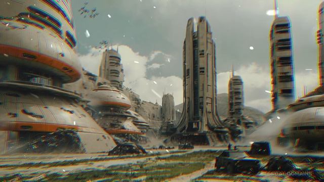 FADING IN THE STATIC - Dark Ambient Music ｜ Dystopian Soundscape ｜ Drone ｜ Atmospheric Sci-Fi Music