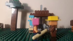 Приключения в таёжной деревне. Лего майнкрафт анимация с музыкой!