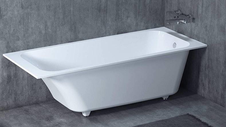 Ванна из искусственного камня Salini Orlanda 170х70 102011G Белая глянцевая смотреть онлайн