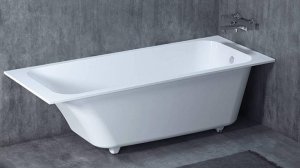 Ванна из искусственного камня Salini Orlanda 170х70 102011G Белая глянцевая