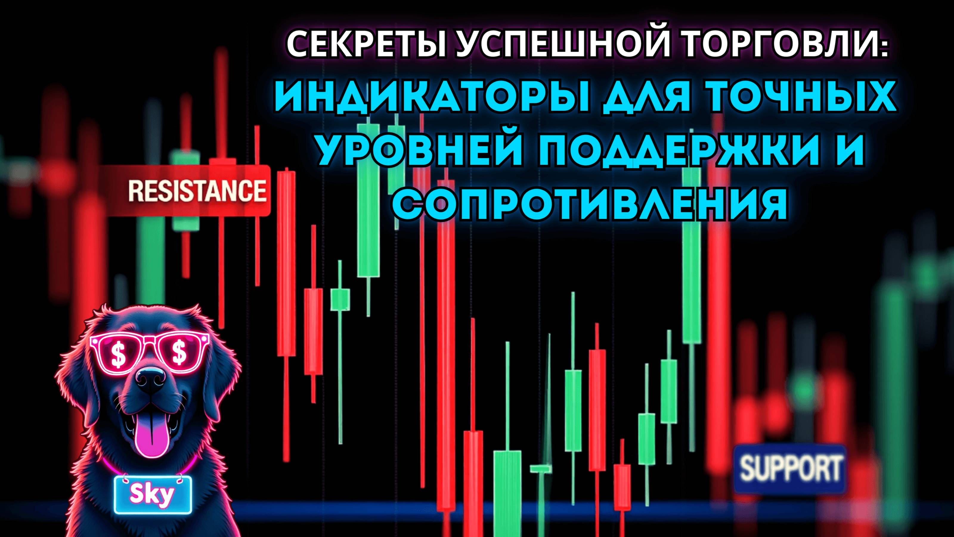 Как находить идеальные уровни поддержки и сопротивления: Топ индикаторов!