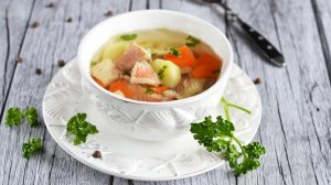 Уха  из усача по домашнему