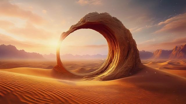 DESERT WHISPER ｜ Soothing Ambient Focus Music - Ethereal Fantasy Relaxation Soundscape
