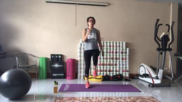 คาร์ดิโอ 45 นาที เผาผลาญ 300-400 แคลอรี смотреть онлайн