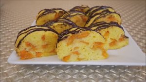 АБРИКОСОВЫЙ рулет Готовится БЫСТРО, а съедается МОЛНИЕНОСНО