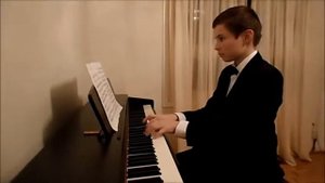 И.С Бах Инвенция № 8  J.S. Bach Invention № 8