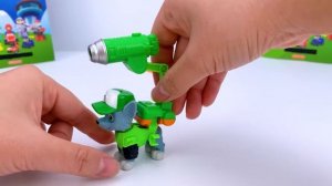 Распаковка игрушек из щенячьего патруля!