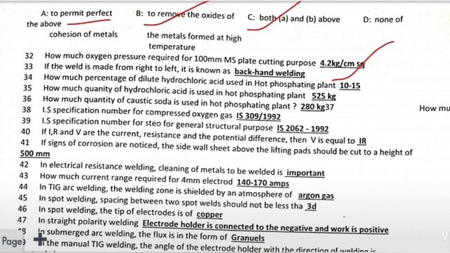 Welding | Railway Departmental Exam Welding Questions | Previous year question bank |@globalgyan292