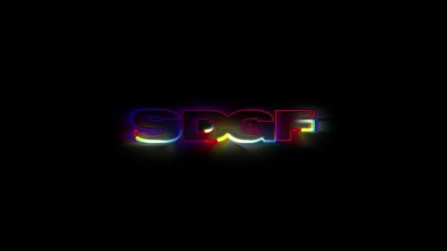 Видео логотипа SDGF