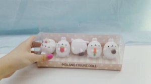 Molang Rabbit Figure Unboxing and Review!!! Kawaii Bunny