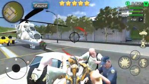 Super Crime Steel War Hero Iron Flying Mech Robot #35 iOS/Android GamePlay