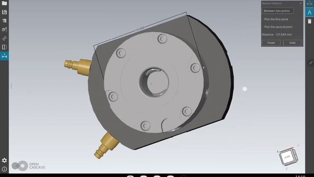 Arquivo 3D Step no Android com o CAD Assistant tanto Tablet quanto Celular no modo Samsung Dex смотреть онлайн