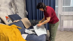 присматриваем ДИВАН//ПЕРВЫЙ раз заказала ОДЕЖДУ//распаковка с примеркой с ДЖУМ