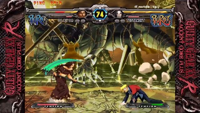 Testament is actually a RUSHDOWN character