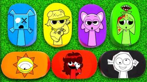 Sprinki|СПРУНКИ или СПРУНКЕ из ПЛАСТИЛИНА