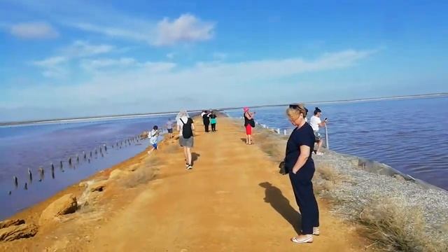 Соляное озеро в Евпатории. 1