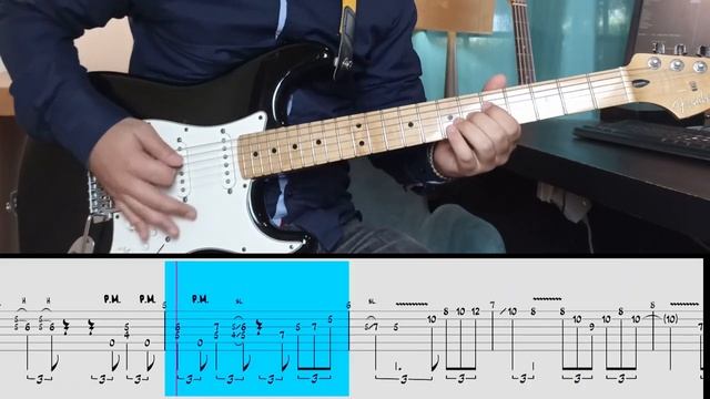 Heavy Blues Crossroad Riffs - Lick #3 - (Guitar Tabs   Backing Tracks) by Gil Ramos - How to Play