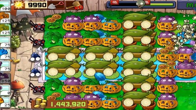 Plants vs Zombies/Растения против Зомби.Survival endless/Выживание бесконечно.25-26 waves/волны смотреть онлайн