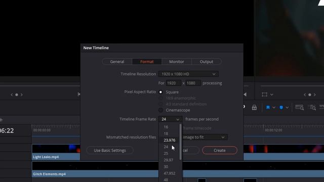 How To Change Framerates in DaVinci Resolve смотреть онлайн