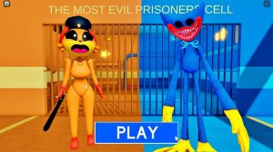 DOGDAY ДЕВУШКА ПРОТИВ ХАГГИ ВАГГИ BARRY'S PRISON RUN! SCARY OBBY в РОБЛОКС