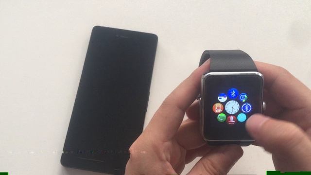 Smart Watch GT08 Test Video смотреть онлайн