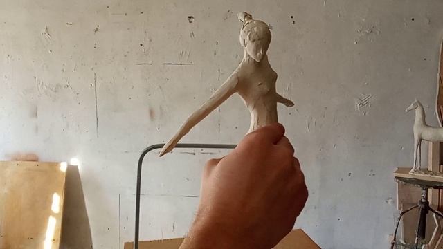 Лепка фигуры, скульптура