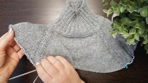 Детский свитер / Реглан сверху