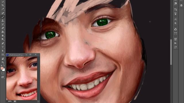 Портрет EeOneGuy(Ивангай) - Speed painting смотреть онлайн