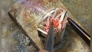 КАК Я ДЕЛАЮ МУЖСКОЕ ФИЛИГРАННОЕ КОЛЬЦО изготовление филигранного кольца из серебра