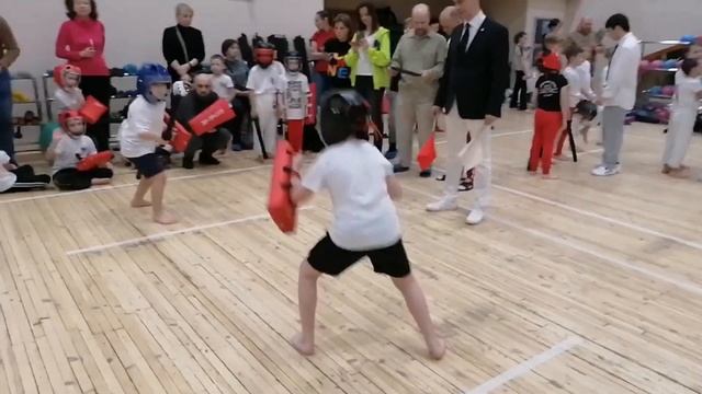 Спочан. 5 марта 2023 года, детский турнир по японскому фехтованию