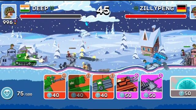 All tank in Battle Mode Commander - Hills of Steel смотреть онлайн