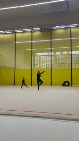 моя тренировка по художественной гимнастике