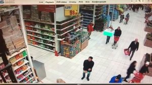 Падение штабелера в ашан