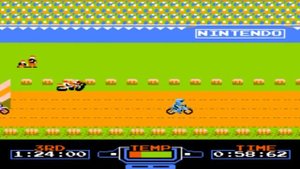 Excite-Bike  (Nes) walkthrough
