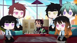 Demon slayer modern era reacts (+yushiro)|| demon slayer reacts|| lazy and very short|| 2 edits||