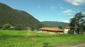 Милан Лугано на поезде часть 3