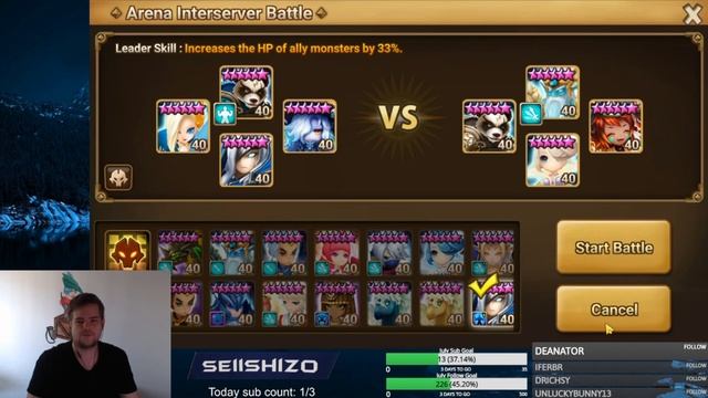 Interserver VS Kinki Server... I mean Asia Server! - Summoners War