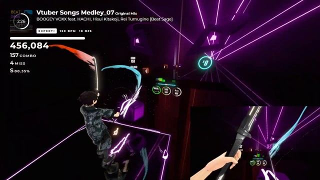 【Beatsaber】Vtuberメドレー オリジナルMix 07 смотреть онлайн