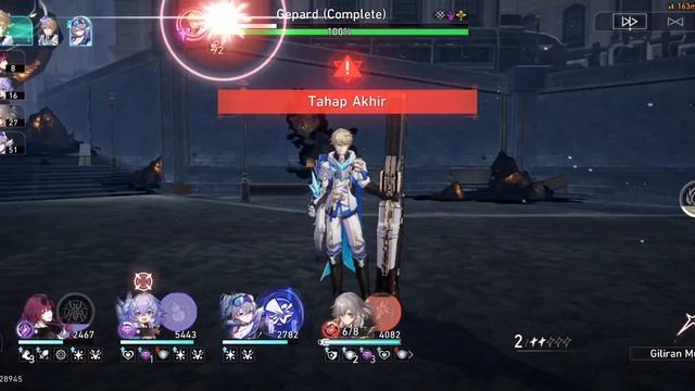 [HSR] Kafka SU World 3 Gepard, Difficulty 5, Path Nihility 3 Minute смотреть онлайн